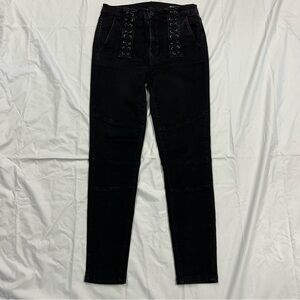 BlankNYC ladies, black denim skinny jeans size 28